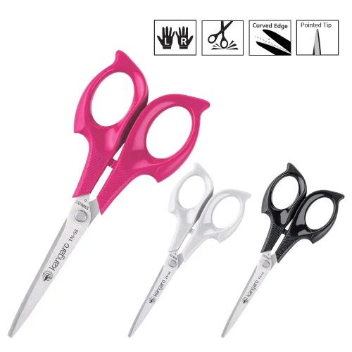 Scissors Kangaro TN-68 16.9cm assorted, 1000000000046277