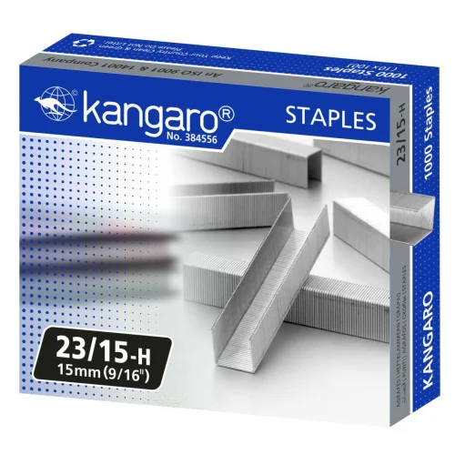 Staples for stapler Kangaro 23/15, 1000000000017346