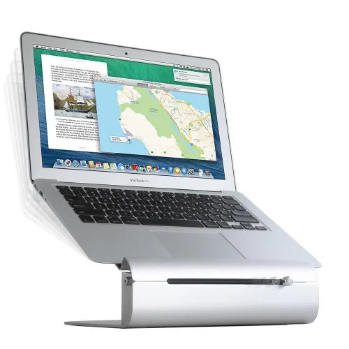 Laptop Stand Rain Design iLevel 2 Adjustable Height, Silver, 2000891607000605