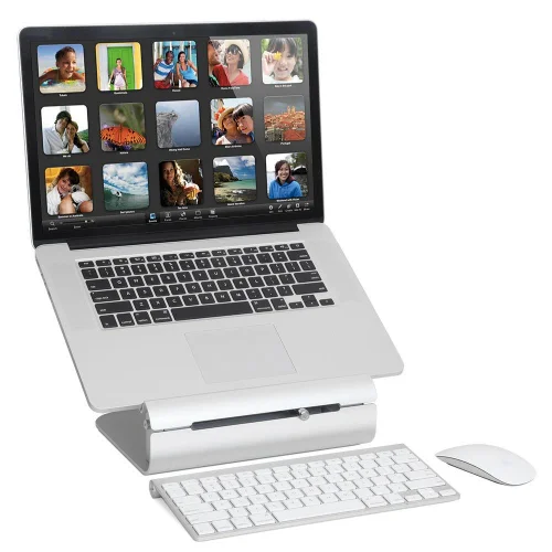 Laptop Stand Rain Design iLevel 2 Adjustable Height, Silver, 2000891607000605 03 