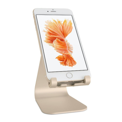 Rain Design Stand for smartphone mStand mobile Gold, 2000891607000742 02  — OK Office Rain Design Stand for smartphone mStand mobile Gold, 2000891607000742 02