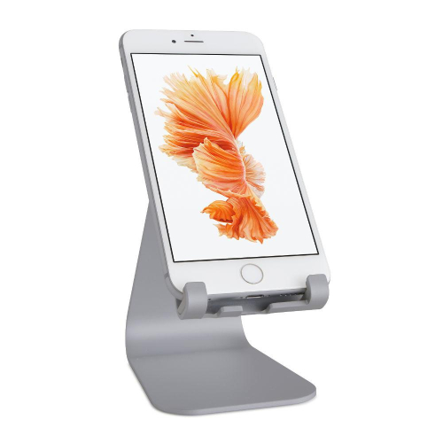 Rain Design Stand for smartphone mStand mobile Space Gray, 2000891607000803 02  — OK Office Rain Design Stand for smartphone mStand mobile Space Gray, 2000891607000803 02