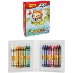 Восъчни пастели Colokit CR-C08 16 цвята