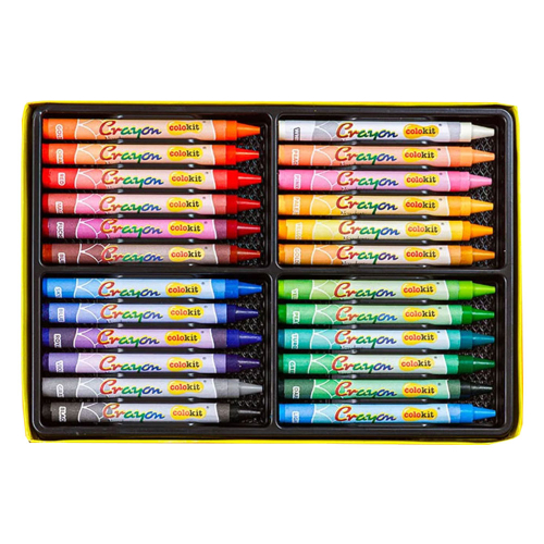 Восъчни пастели Colokit CR-C09 24 цвята, 1000000000033633 02 