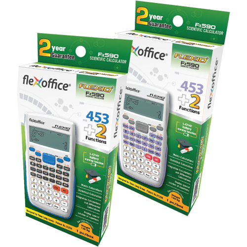 Calculator FO FLEXIO FX590 scientif 455F, 1000000000038255 02  — OK Office Calculator FO FLEXIO FX590 scientif 455F, 1000000000038255 02