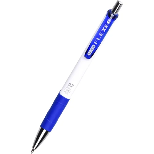 Химикалка FO-038 Flexee 0.7 мм синя, 1000000000035921