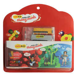 Моделин Colokit MC-C026 150гр 12 цвята