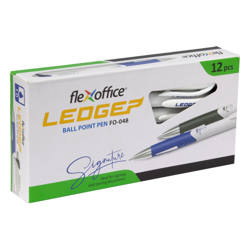 Ballpoint pen FO-048 Ledger 1.0 mm blue, 1000000000037098 03 