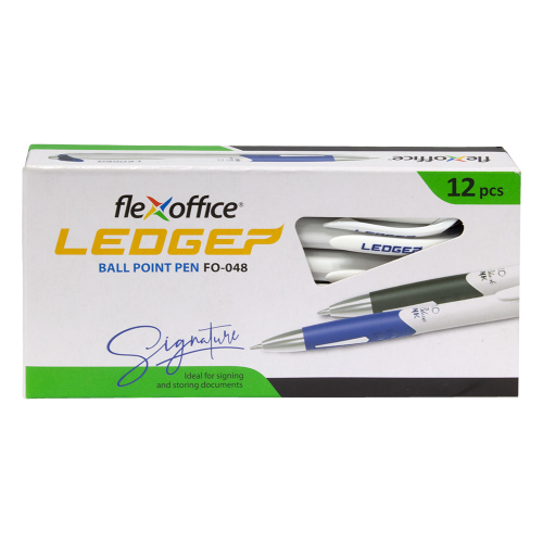 Ballpoint pen FO-048 Ledger 1.0 mm blue, 1000000000037098 04 