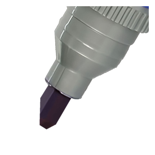 Permanent m.FO-PM05 round/Bevelled blue, 1000000000037197 03 