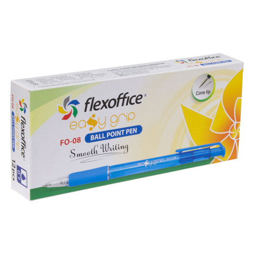 Химикалка FO-08 Easy Grip 0.7 мм синя, 1000000000027984 03 