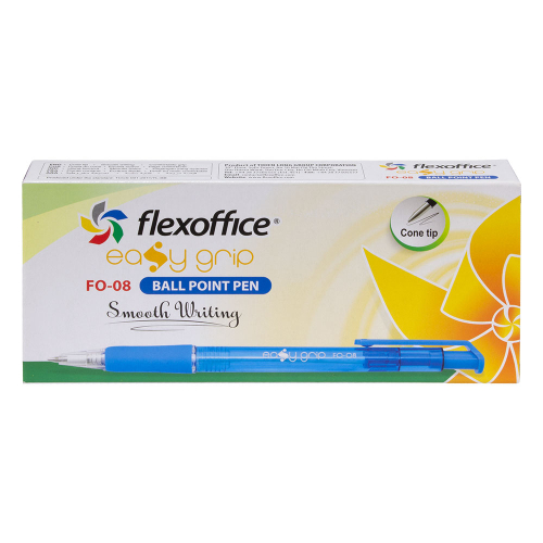 Химикалка FO-08 Easy Grip 0.7 мм синя, 1000000000027984 04 