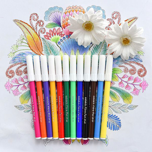 Флумастери Colokit FP-01 12 цвята PVC, 1000000000028029 02 