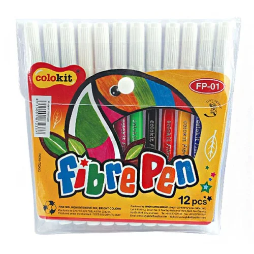 Felt-tip pens Colokit FP-01 12 col. PVC, 1000000000028029