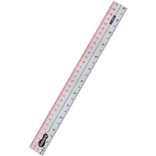Colokit ruler 30 cm transparent blister, 1000000000032501