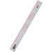 Colokit ruler 30 cm transparent blister, 1000000000032501 02 