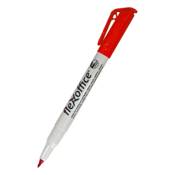 Маркер перм. FO-PM02 Pen объл червен