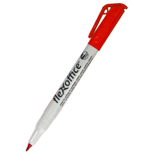 Маркер перм. FO-PM02 Pen объл червен, 1000000000028003