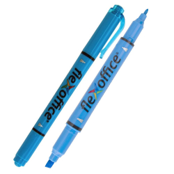 Текст маркер FO-HL01 Pen объл/скос. син