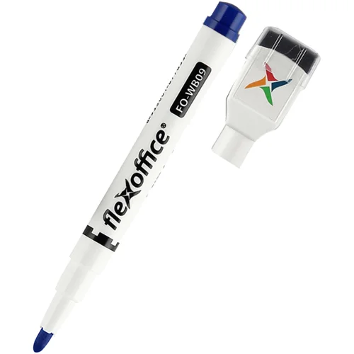 Whiteboard Marker FO-WB09 round blue, 1000000000038721