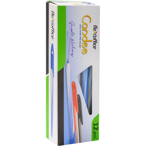 Химикалка Candee 0.6 мм синя оп.12, 1000000000043809 02 