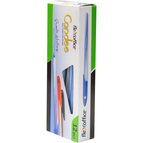 Химикалка Candee 0.6 мм синя оп.12, 1000000000043809 03 