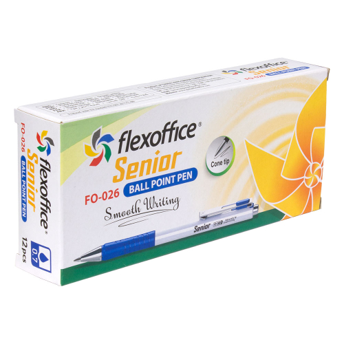 Химикалка FO-026 Senior 0.7 мм синя, 1000000000031286 03 