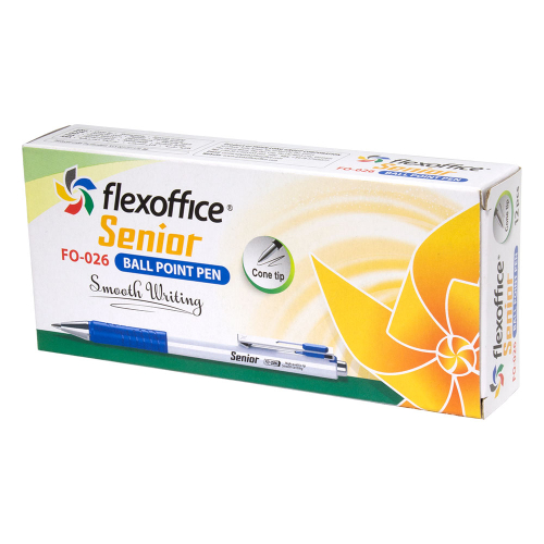 Химикалка FO-026 Senior 0.7 мм синя, 1000000000031286 05 