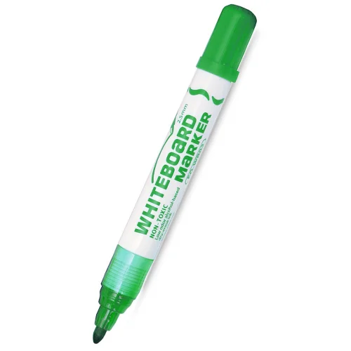Whiteboard Marker FO-WB02 round green, 1000000000027996