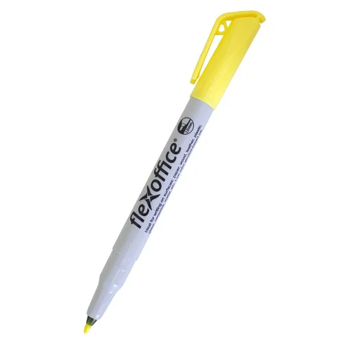 Маркер перм. FO-PM02 Pen объл жълт, 1000000000027998