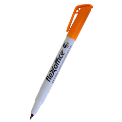 Перм. маркер FO-PM02 Pen объл оранжев