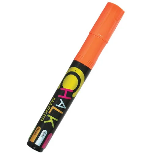 Chalk Marker FO-CM01 Round orange, 1000000000032112 02 