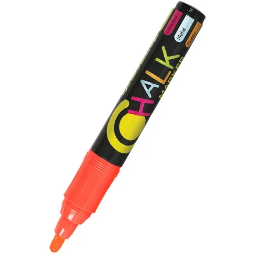 Chalk Marker FO-CM01 Round orange, 1000000000032112