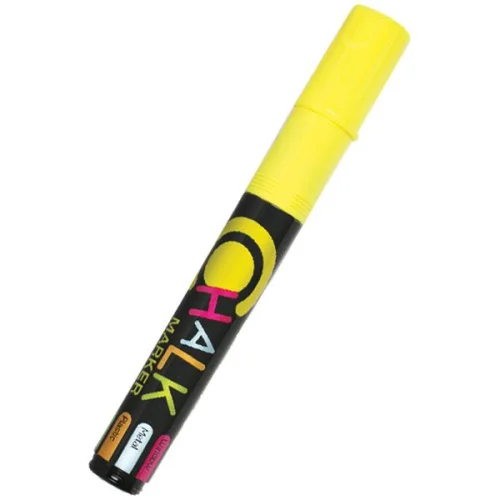 Chalk Marker FO-CM01 Round yellow, 1000000000032109 02 
