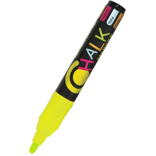 Chalk Marker FO-CM01 Round yellow, 1000000000032109