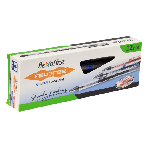 Химикалка FO-Gel069 Favoree 0.38 мм синя, 1000000000032254 03 