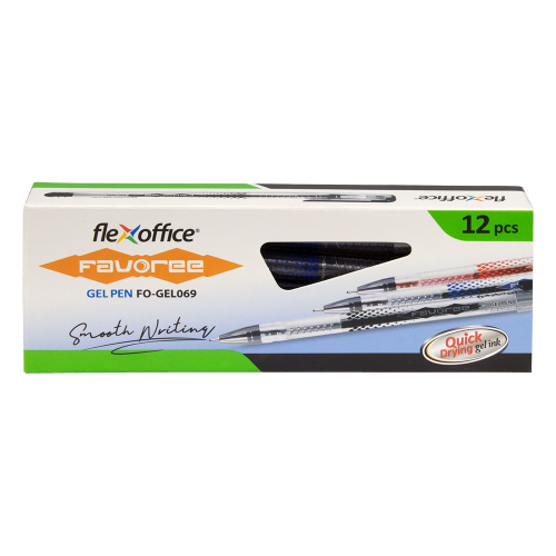 Химикалка FO-Gel069 Favoree 0.38 мм синя, 1000000000032254 04 