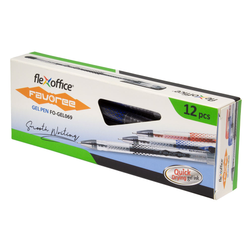 Химикалка FO-Gel069 Favoree 0.38 мм синя, 1000000000032254 05 