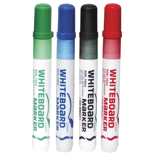 Whiteboard Marker FO-WB02 round 4 colors, 1000000000030880