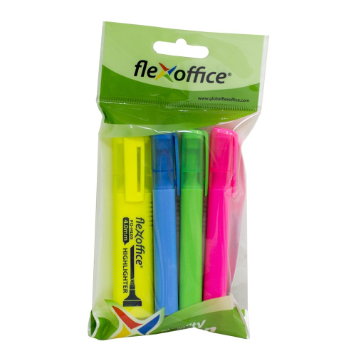 Текст маркер FO-HL05 4 цвята, 1000000000030877 02 