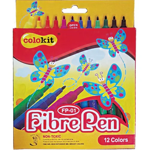 Felt-tip pens Colokit FP-01 12 cardboard, 1000000000033447