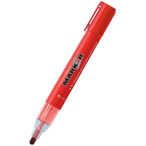 Whiteboard Marker FO-WB011 round red, 1000000000032091