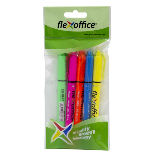 Текст маркер FO-HL01 Pen Объл/Скос. 5 Цв, 1000000000030878 03 