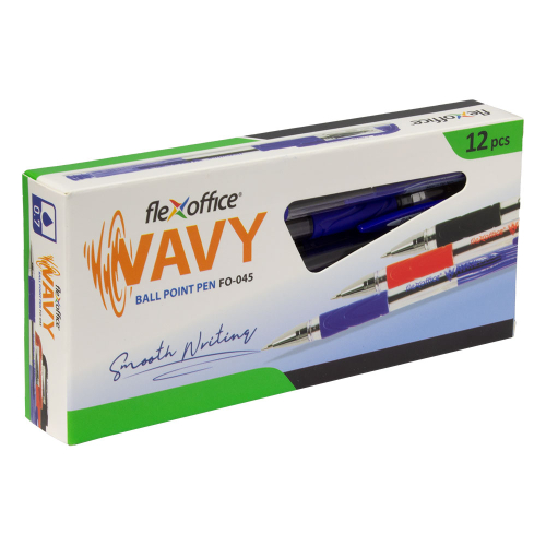 Химикалка FO-045 Wavy 0.7 мм синя, 1000000000031036 03 