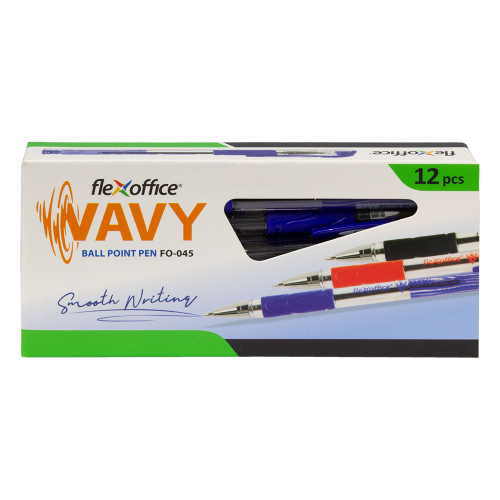 Химикалка FO-045 Wavy 0.7 мм синя, 1000000000031036 04 