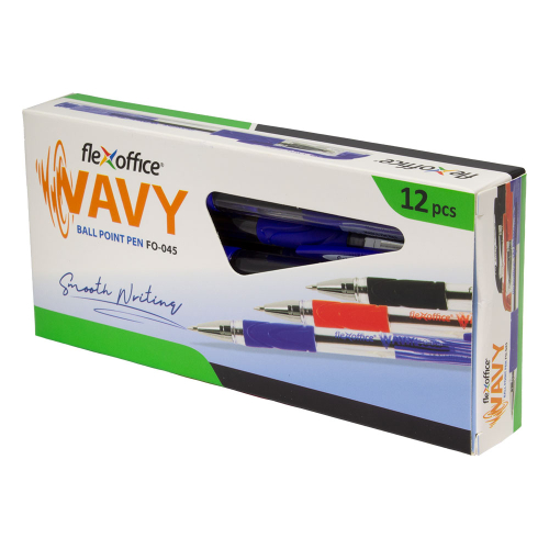 Химикалка FO-045 Wavy 0.7 мм синя, 1000000000031036 05 