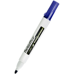 Whiteboard Marker FO-WB01 round blue