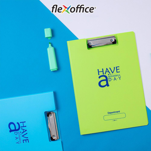 Клипборд FO-CB03 с капак PP зелен, 1000000000040839 02 