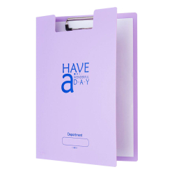 Клипборд FO-CB03 с капак PP лилав