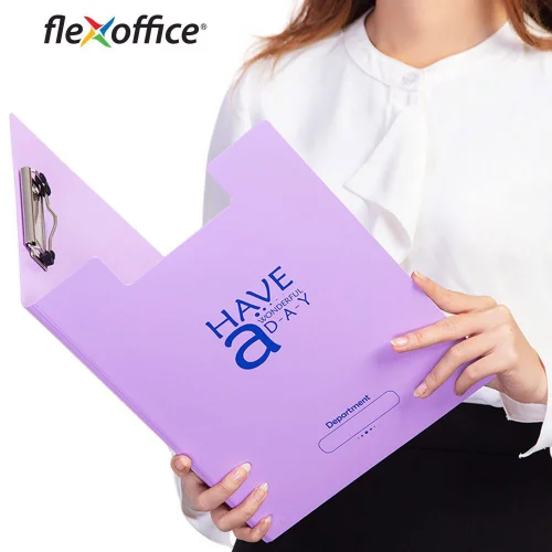 Clipboard FO-CB03 with lid PP violet, 1000000000040836 03 